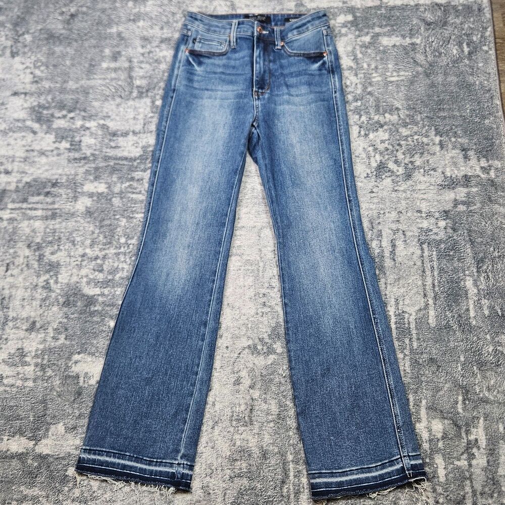 Judy Blue Slim Boot Jeans Womens Size 5 Medium Wash Denim Pants 27x31 Bootcut